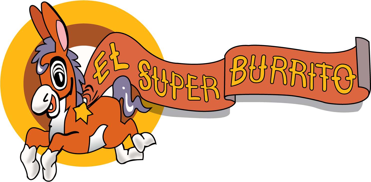 Svg Royalty Free Stock El Burrito - Cartoon Clipart (1489x799), Png Download