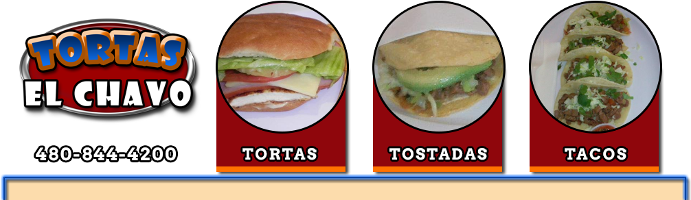 Tortas El Chavo - Fast Food Clipart (1040x299), Png Download