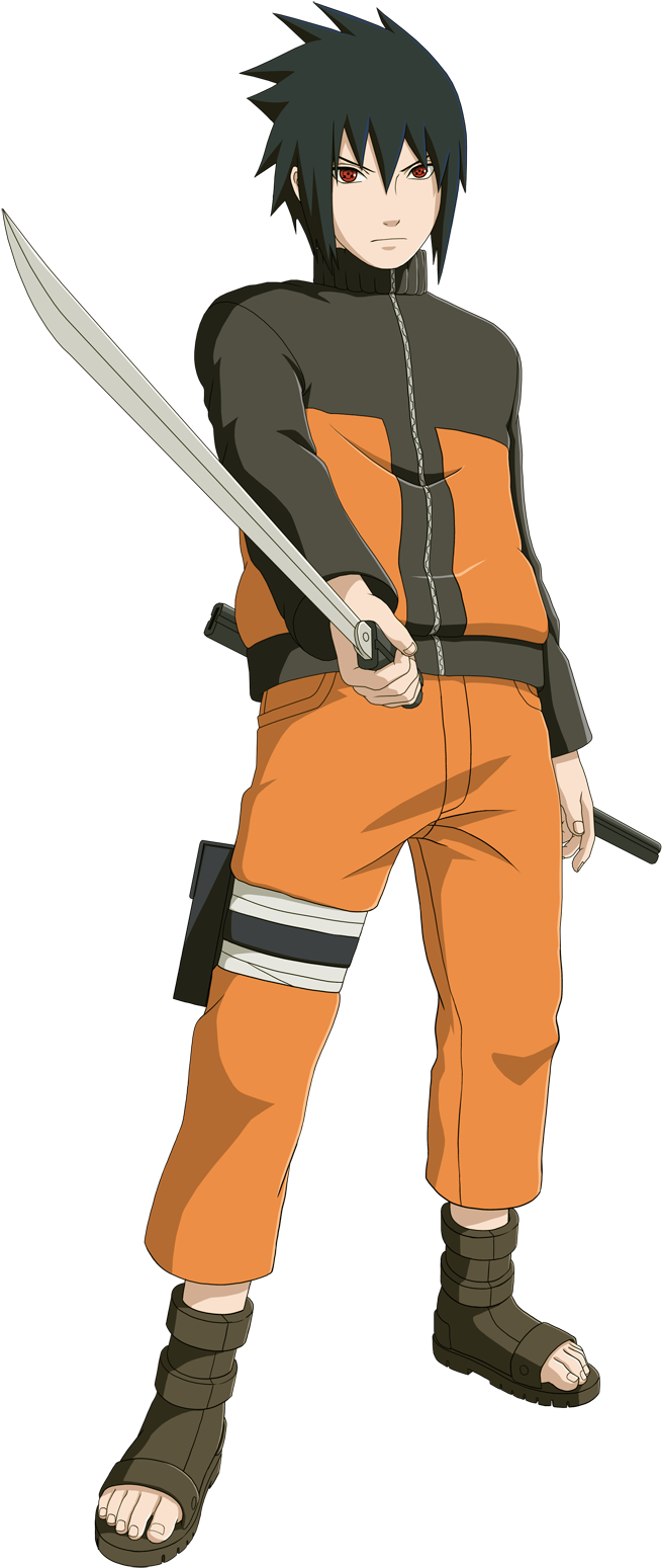 Naruto Shippuden Ultimate Ninja Storm Revolution Sasuke Clipart (1240x1754), Png Download
