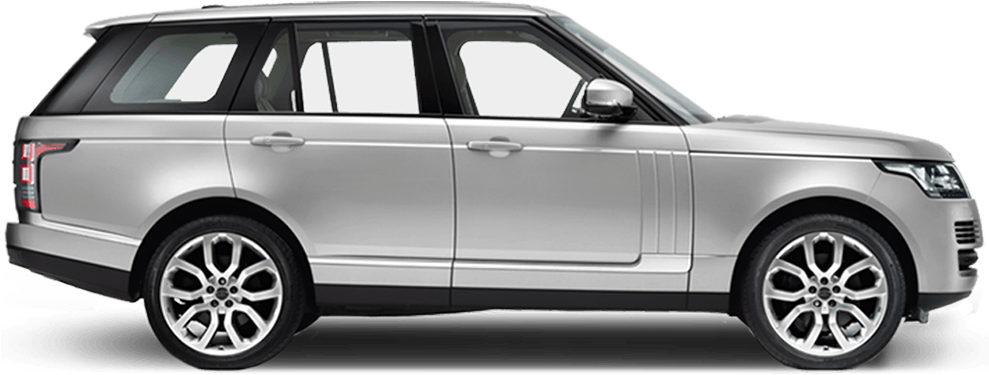 Range Rover - Range Rover Roof Box Clipart (1000x423), Png Download