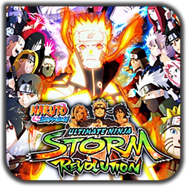 Ultimate Ninja Storm Revolution - Naruto Ultimate Ninja Storm Revolution Clipart (600x600), Png Download