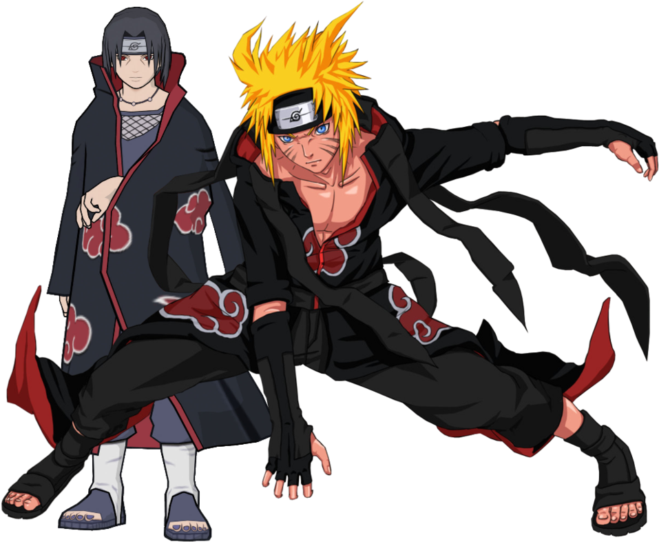Naruto And Itachi Clipart (985x811), Png Download