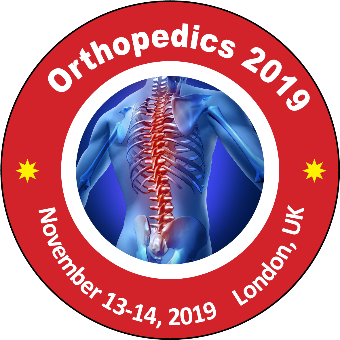 12th International Conference On Orthopedics, Osteoporosis - World Hypertension Day 2019 Theme Clipart (1250x1250), Png Download