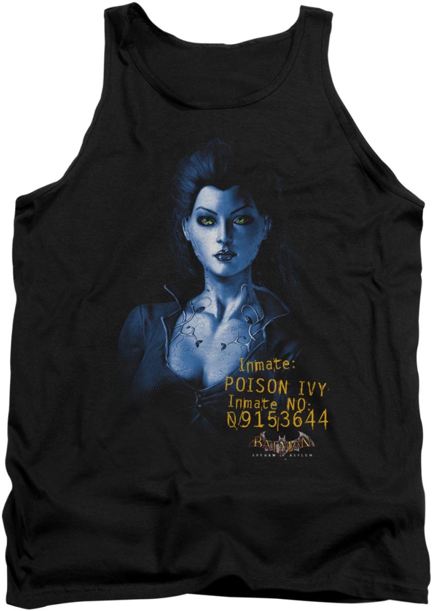 Image - Poison Ivy Batman Arkham Asylum Clipart (1078x1280), Png Download
