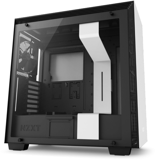 Bestware Nzxt H700 White Edition - Nzxt H700 Clipart (700x560), Png Download