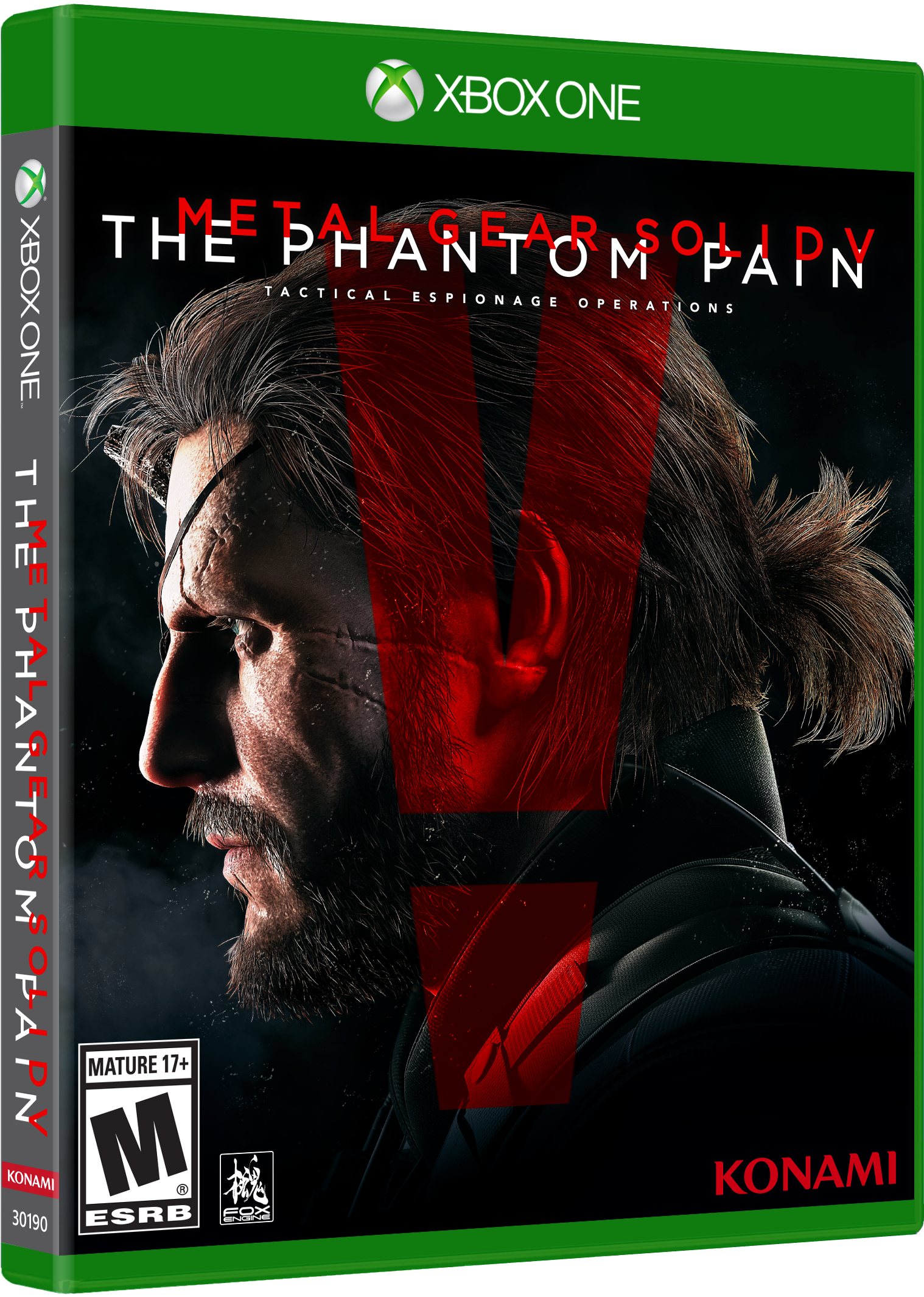Metal Gear Solid V - Metal Gear Solid 5 Xbox One Game Clipart (1650x2250), Png Download