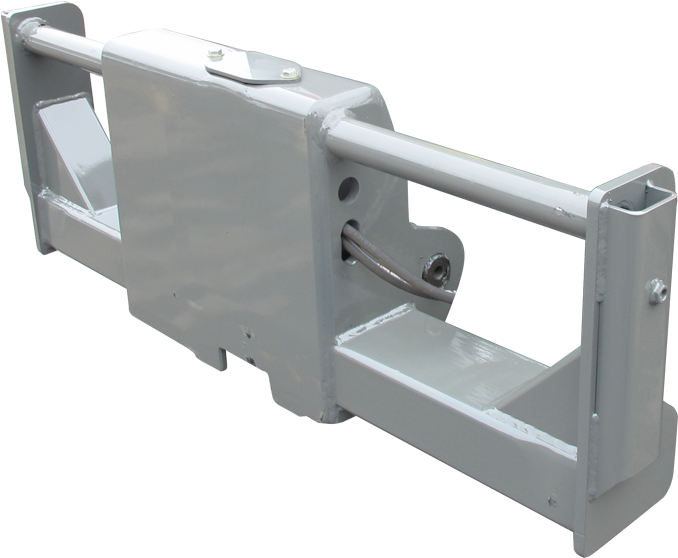 Merlo Quick Hitch Adapter - Merlo Adapter Clipart (722x640), Png Download