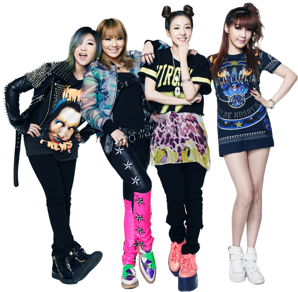 Show More Notesloading - 2ne1 Kpop Girl Bands Clipart (597x585), Png Download