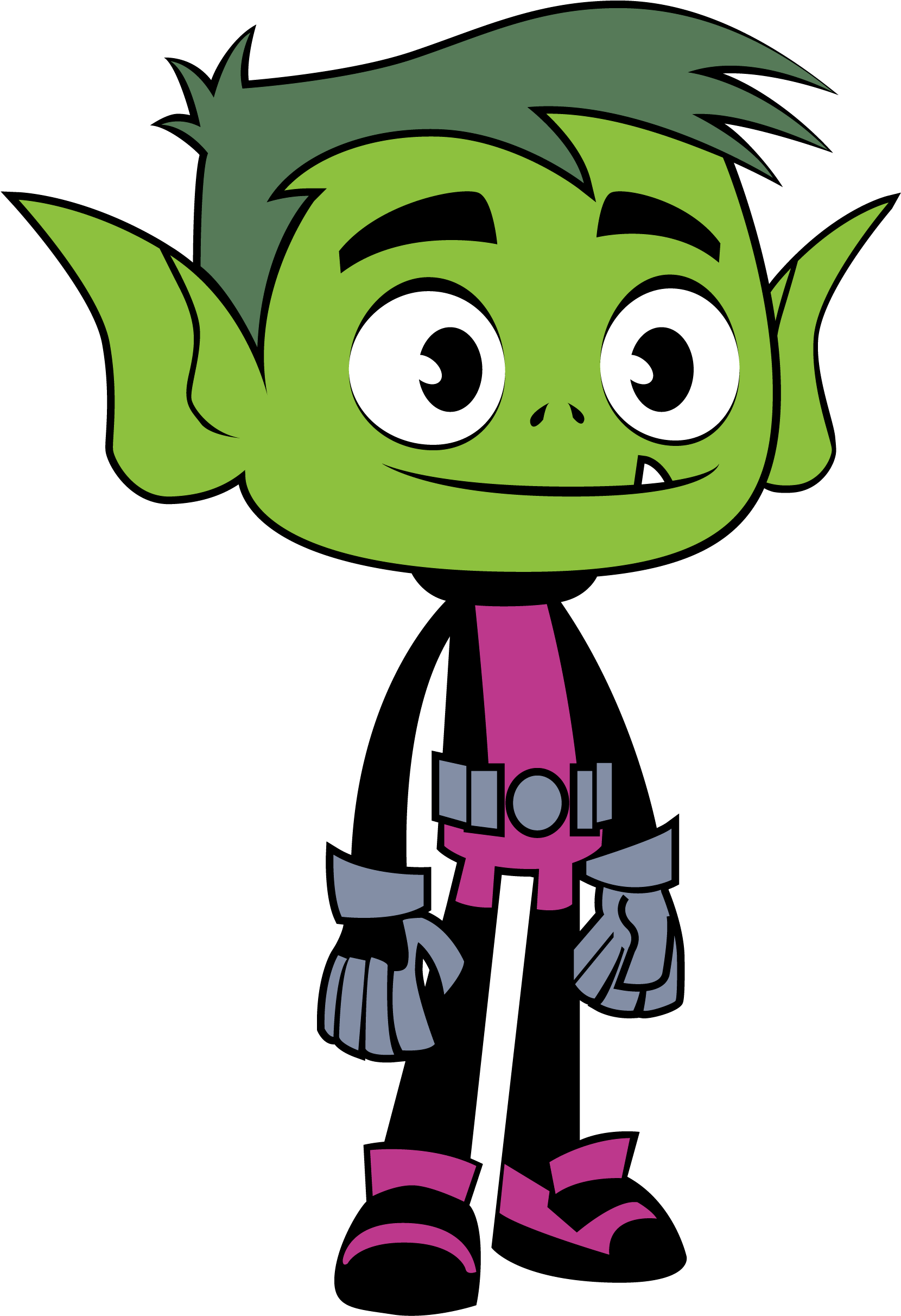 Beast Boy Clipart Good - Beast Boy Teen Titans Go Drawing - Png Download (1660x2423), Png Download