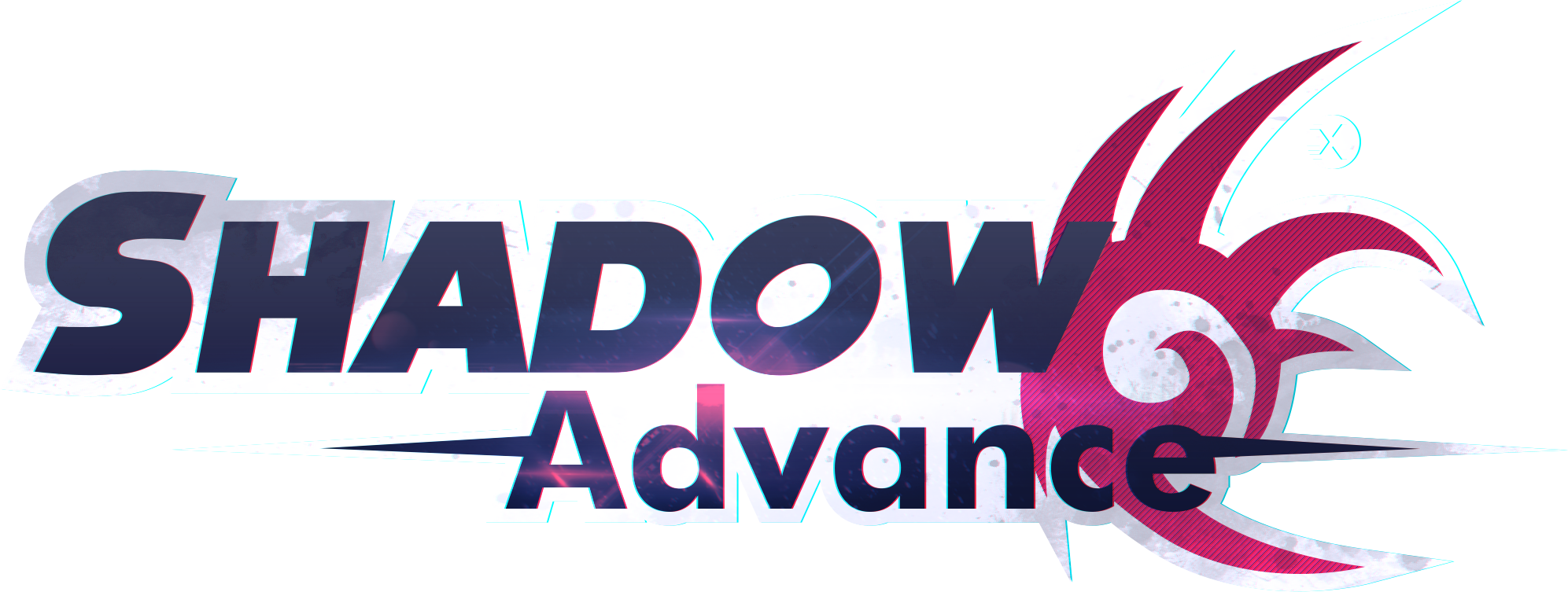 [fanwork] Shadow Advance Logo - Shadow The Hedgehog Clipart (1993x753), Png Download