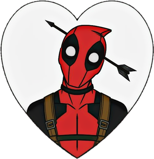 #deadpool #movies #movie #funny #ryanreynolds - Cartoon Clipart (630x630), Png Download