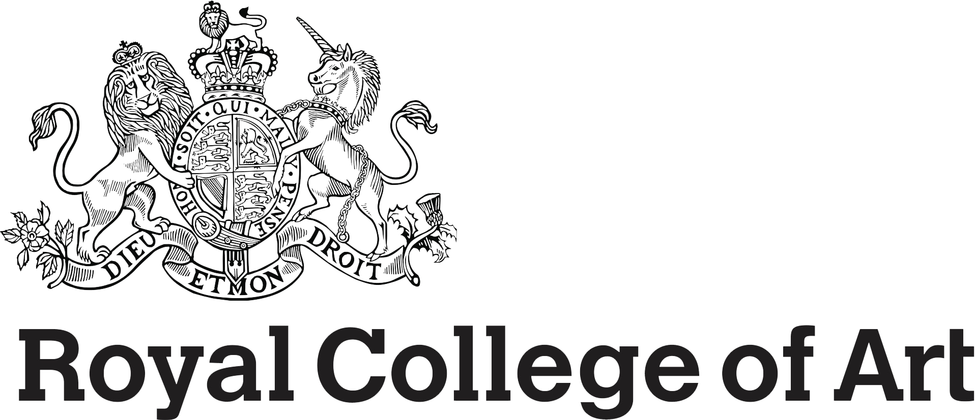 Rca 2012 Newlogo Nostrapline Royal College Art Logo Clipart