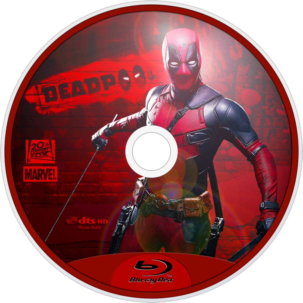 Deadpool Blu Ray Disc Cover Clipart Large Size Png Image PikPng