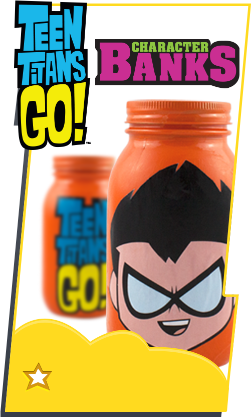 Teen Titans Go Logo Png Clipart (500x858), Png Download