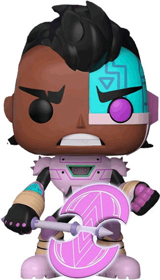 Pop Vinyls - Teen Titans Doll Clipart (600x600), Png Download