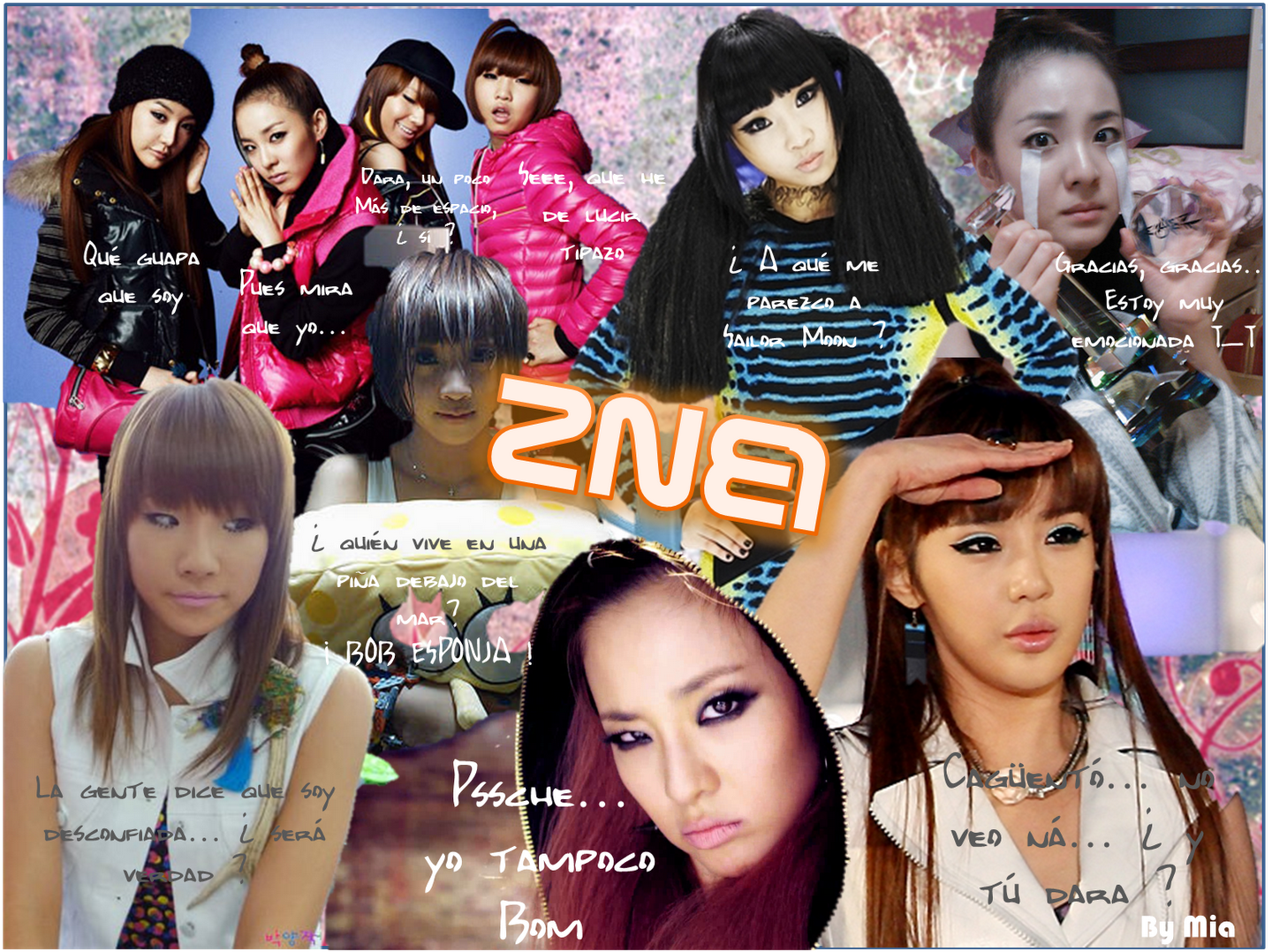 2ne1 And Bigbang 壁紙 Entitled 21bangs 2ne1 Clipart Large Size Png Image Pikpng