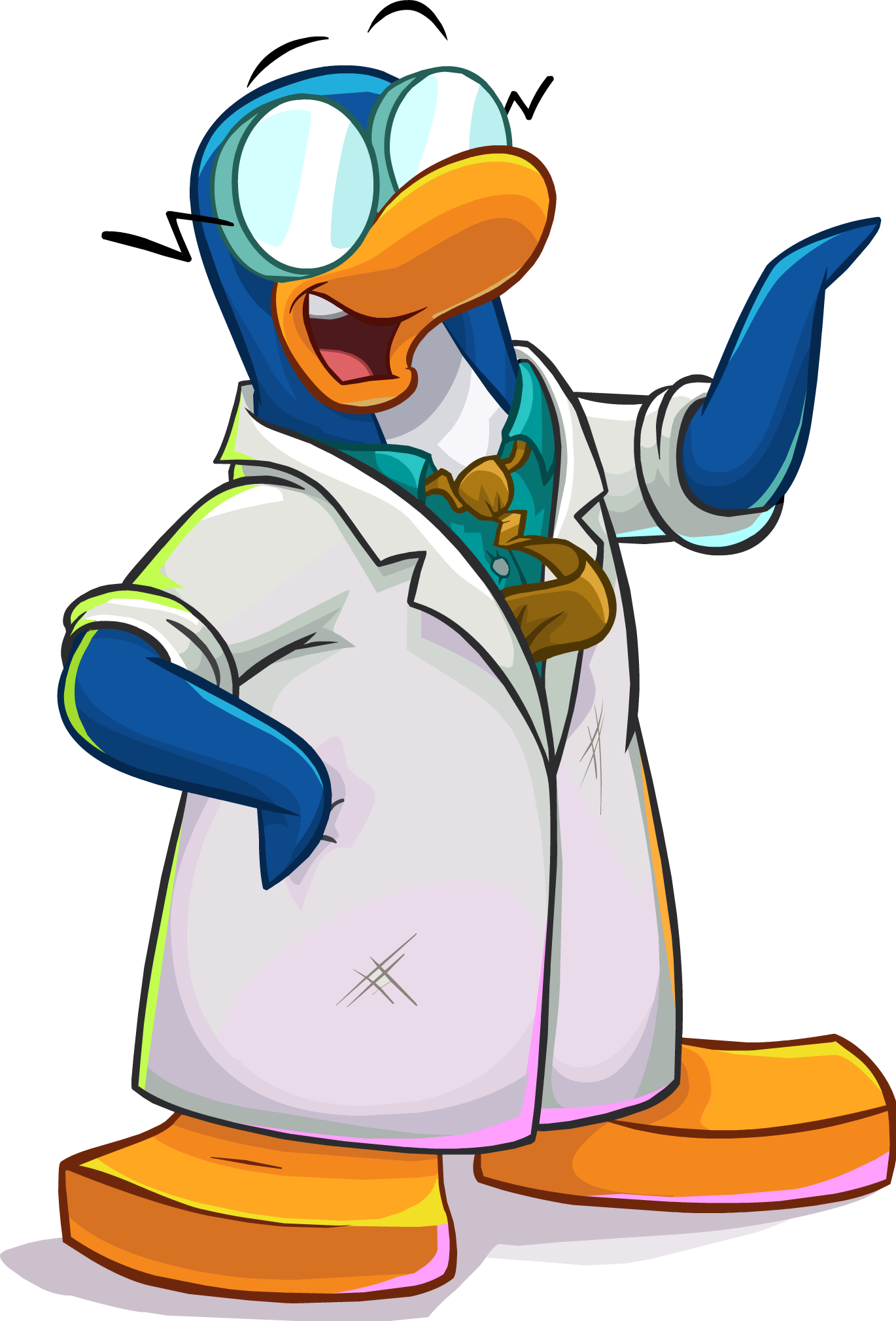 Club Penguin Tours - Club Penguin Island Gary Clipart (1370x2020), Png Download