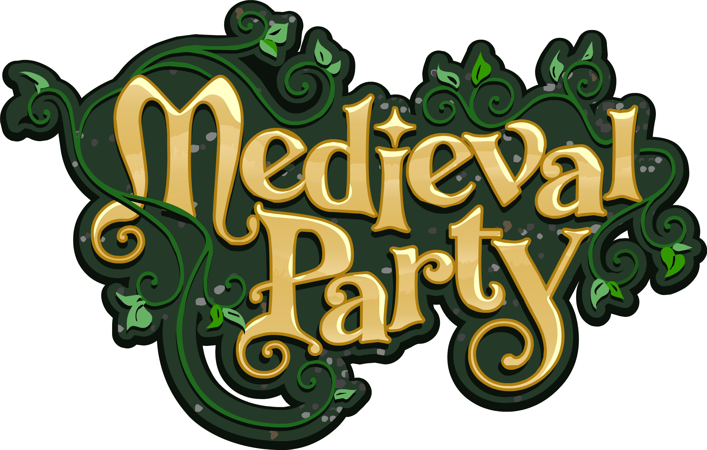 Medieval Party - Club Penguin Medieval Party 2011 Clipart (2264x1441), Png Download