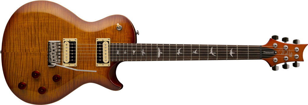 I'd Also Consider The Prs Se Tremonti - Prs Se Tremonti Custom 2017 Clipart (1064x363), Png Download