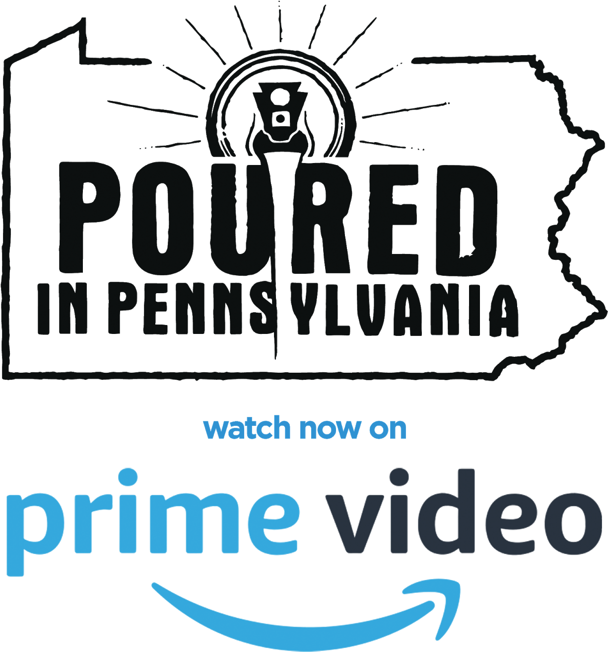 'poured In Pa' Now Available On Amazon Prime - Graphic Design Clipart (1600x1600), Png Download