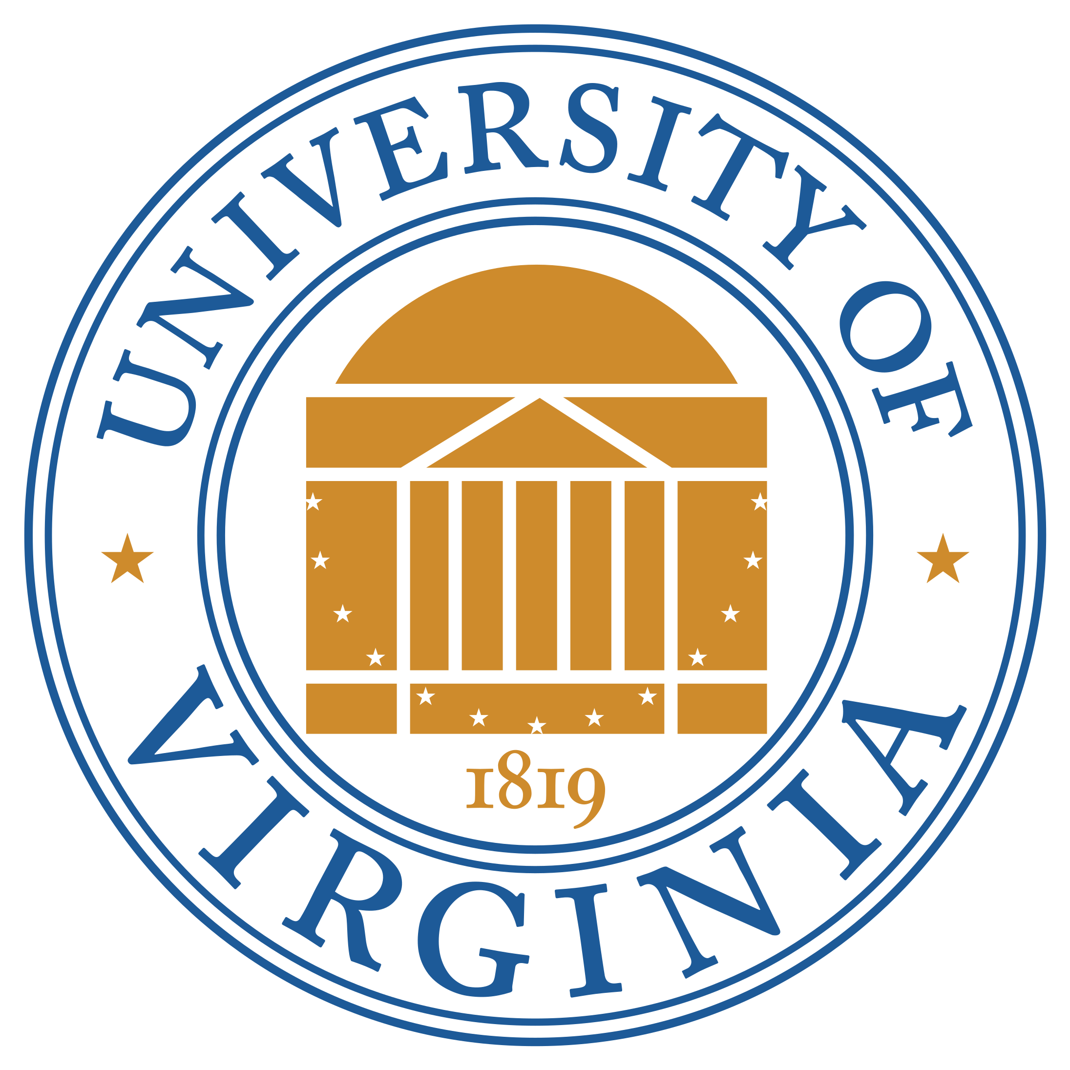 University Of Virginia Logo Png Transparent - University Of Virginia Usa Logo Clipart (2400x2400), Png Download