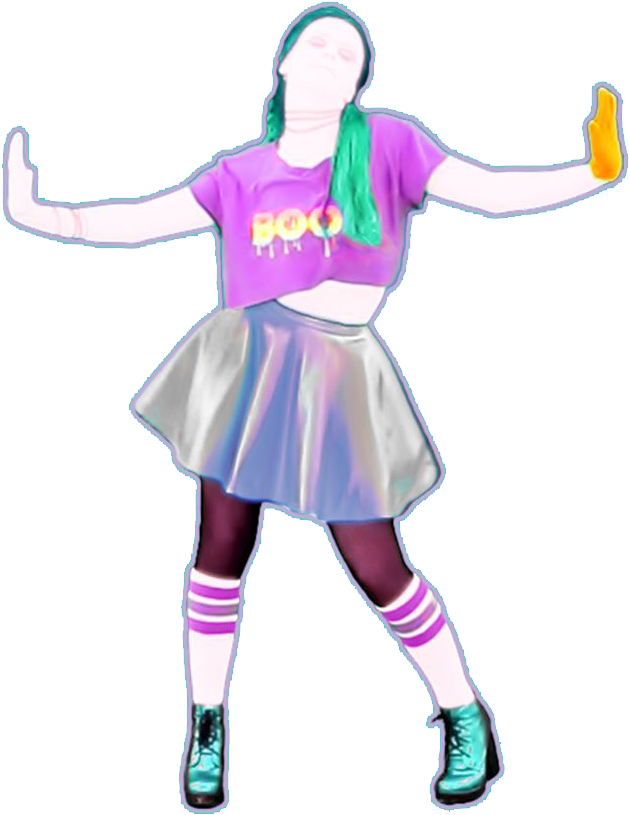 Boom Clap Hd Dancer - Personajes De Just Dance Clipart (629x815), Png Download