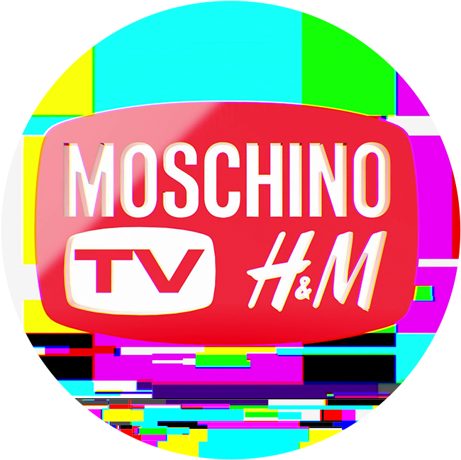 Hm Moschino Tv Clipart (790x695), Png Download