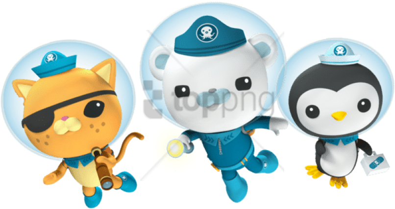 Free Png Download Octonauts Diving Clipart Png Photo - Octonauts Clipart Transparent Png (850x479), Png Download