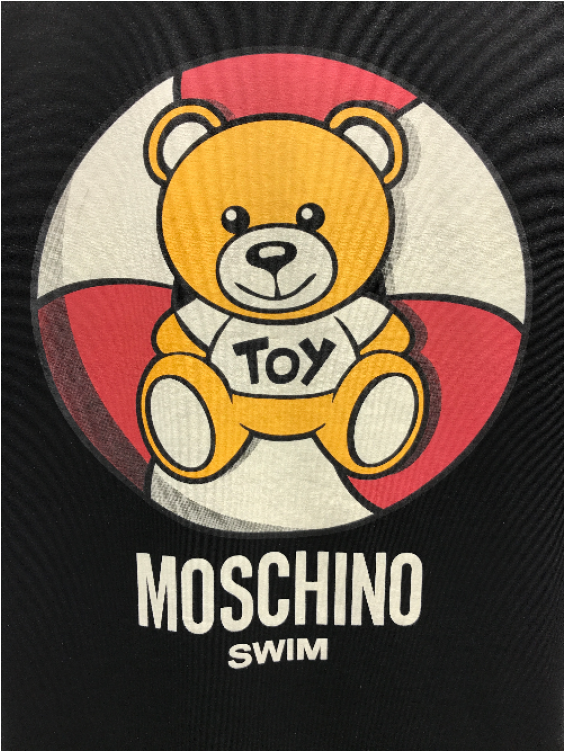 Moschino 08131706 Moschino Women's Round Neck Short - Moschino Bear Phone Clipart (750x750), Png Download
