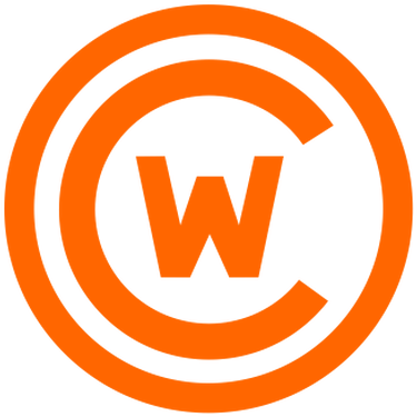 Cw Logo Orange - Circle Clipart (570x570), Png Download