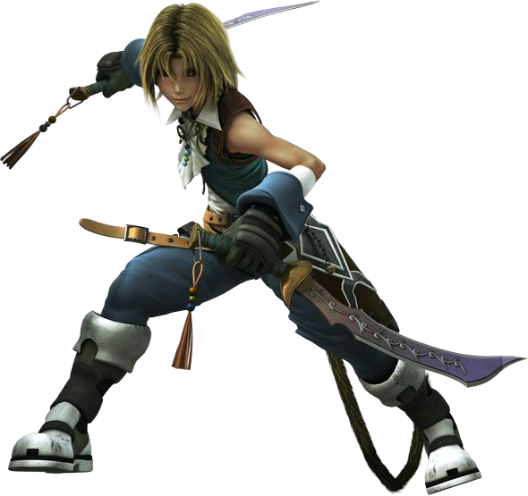 Whos The Ugliest Ff Main Character - Final Fantasy Characters Clipart (590x555), Png Download