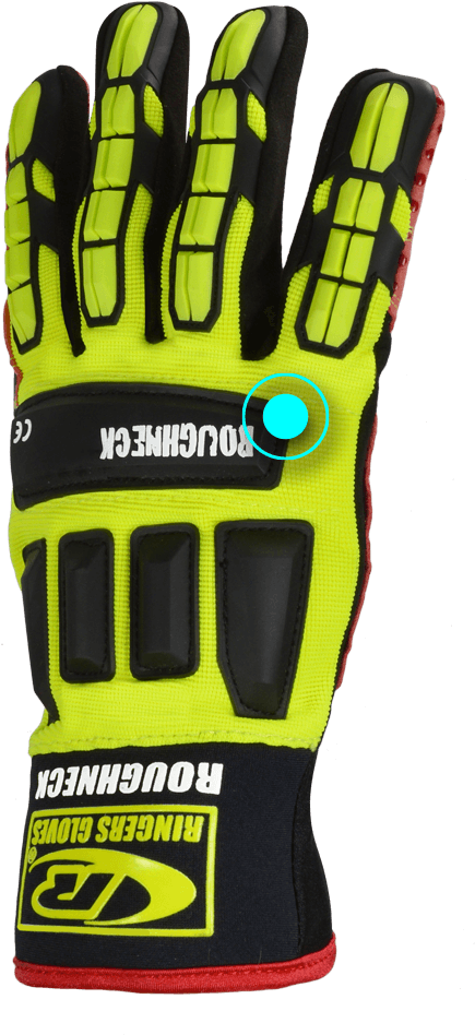 Gloves Clipart Blue Glove - Football Gear - Png Download (1170x985), Png Download