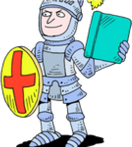 Monster Waves Clipart Knight - Cartoon - Png Download (640x480), Png Download