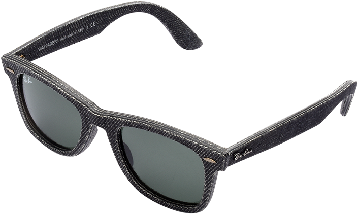 Fashion Quay Ray-ban Metal High Australia Key Clipart - Ray Ban Original Wayfarer Blue - Png Download (1000x500), Png Download