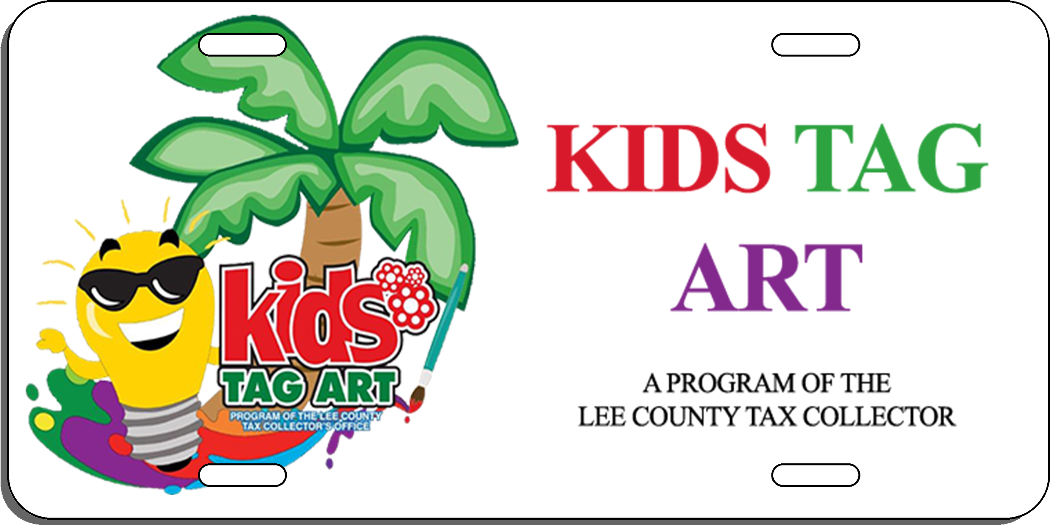 Lee County Kids Tag Art - Graphic Design Clipart (3587x1787), Png Download