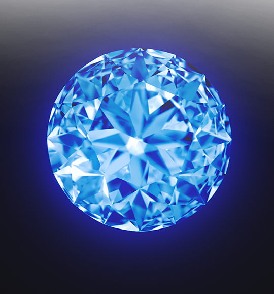 Diamond Clipart (540x579), Png Download