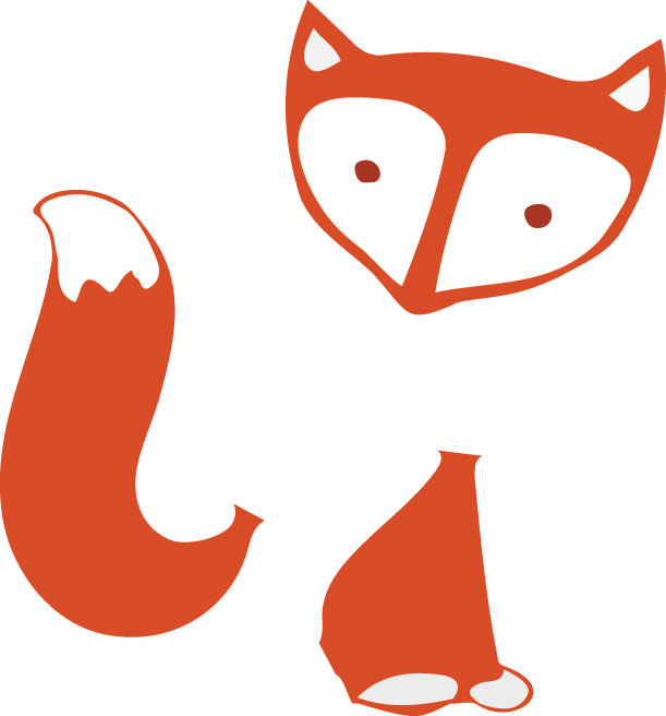 Fox Mask Template Photo - Fox Tail Clip Art - Png Download (611x656), Png Download