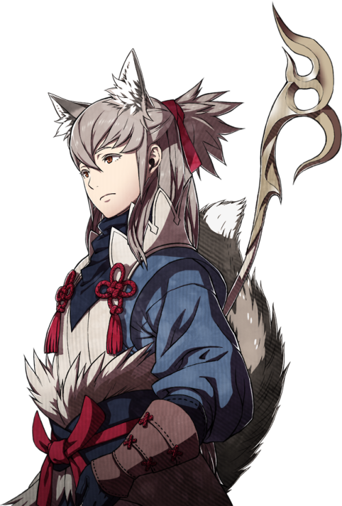 Tumblr Kitsune Aesthetic Fox Mask Anime Tumblr Kitsune - Fire Emblem Fates Takumi Clipart (500x739), Png Download