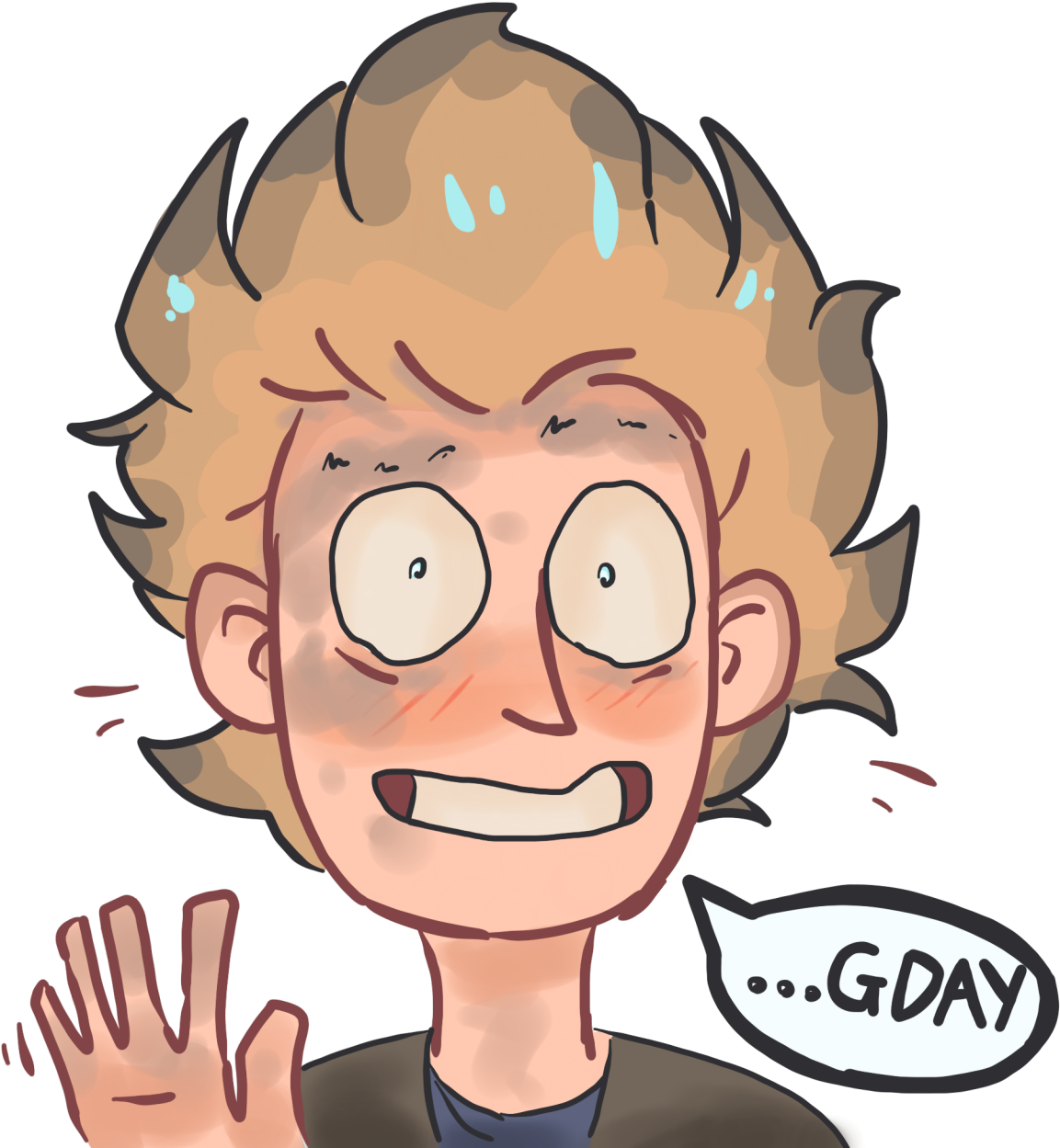 Junkrat For Donkeyduk - Cartoon Clipart (1280x1280), Png Download