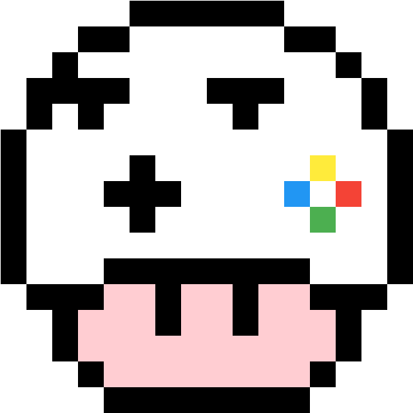 Xbox Controller Mushroom - Panda Mario Mushroom Pixel Art Clipart (1184x1184), Png Download