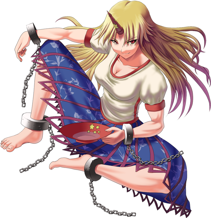 Touhou Yuugi Hoshiguma Clipart (850x850), Png Download