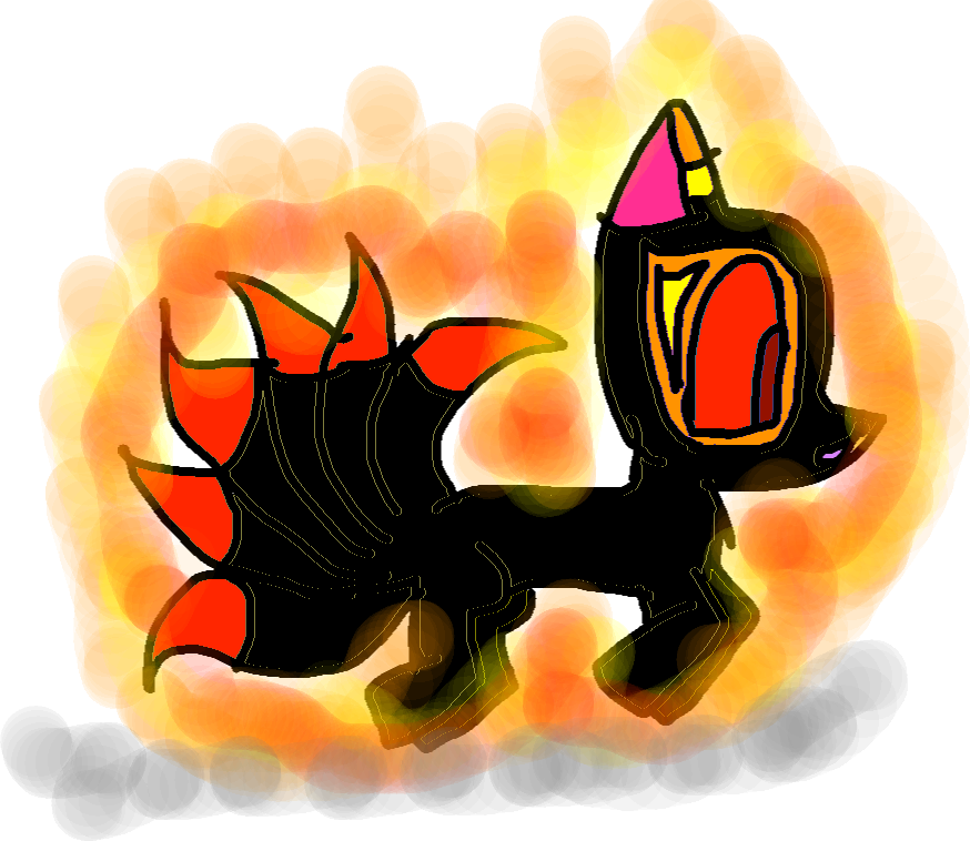 Drawing Main Copy 1demon - Illustration Clipart (874x758), Png Download