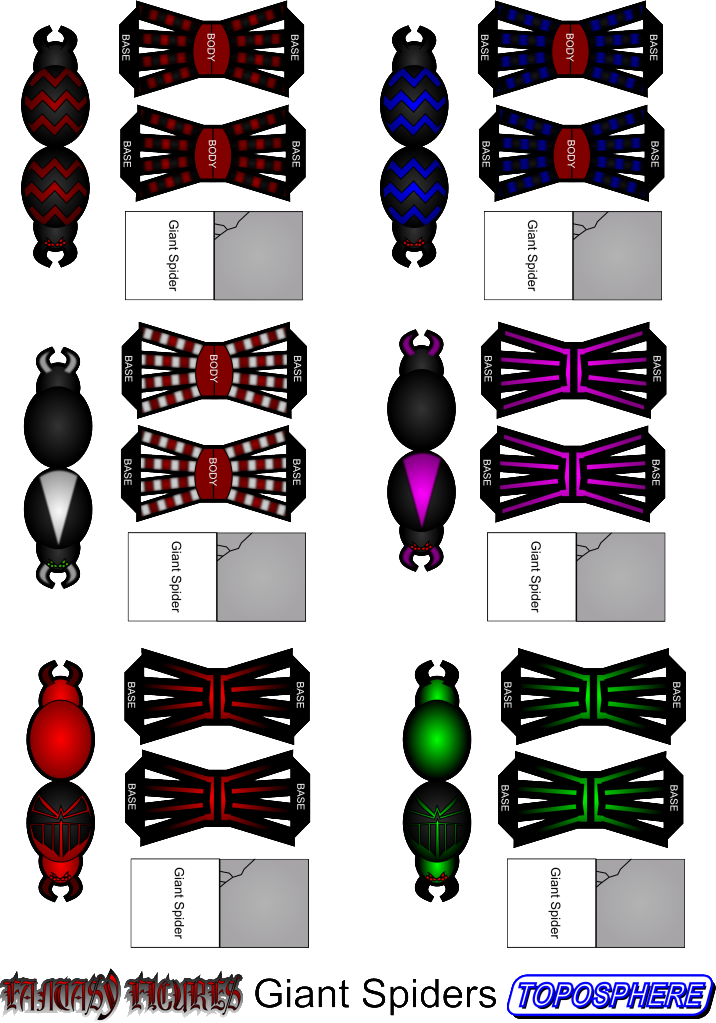 Fantasy Figures Giant Spiders Photo Fantasy Figures Clipart (716x1023), Png Download