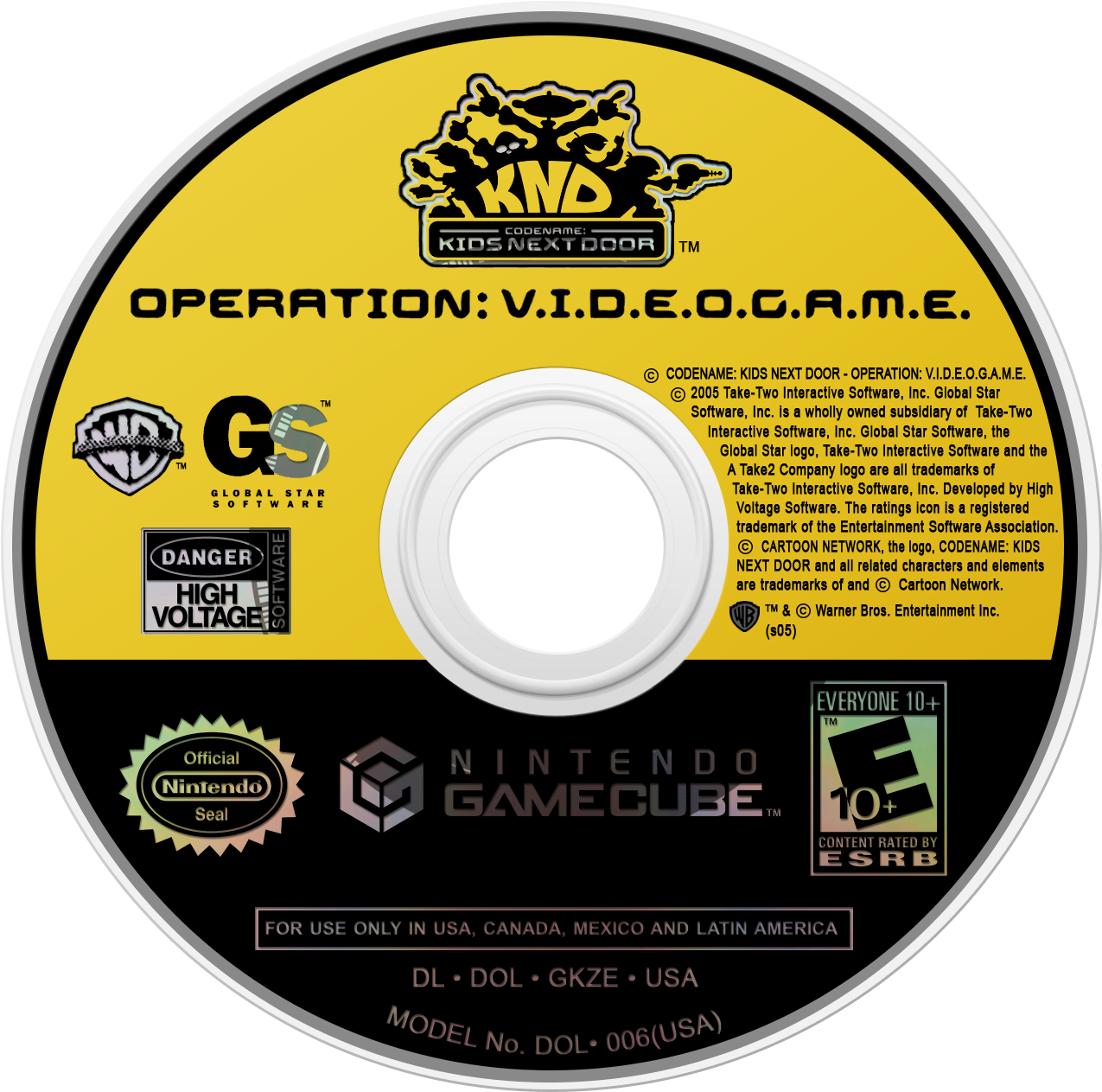 Kids Next Door Operation - Super Monkey Ball 2 Disc Clipart (1280x1280), Png Download