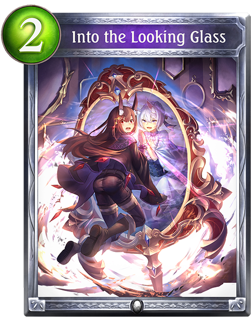 Into The Looking Glass Shadowverse Clipart (536x698), Png Download