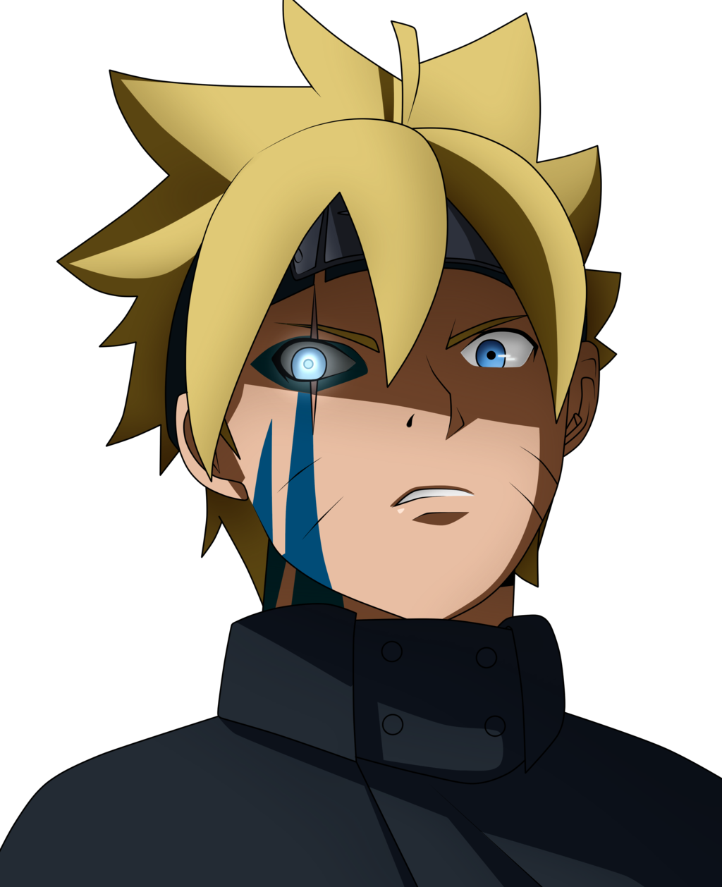 Kawai-senpaii Boruto Anime Naruto Naruto Shippuden - Boruto Hyuga Clipart (1024x1258), Png Download