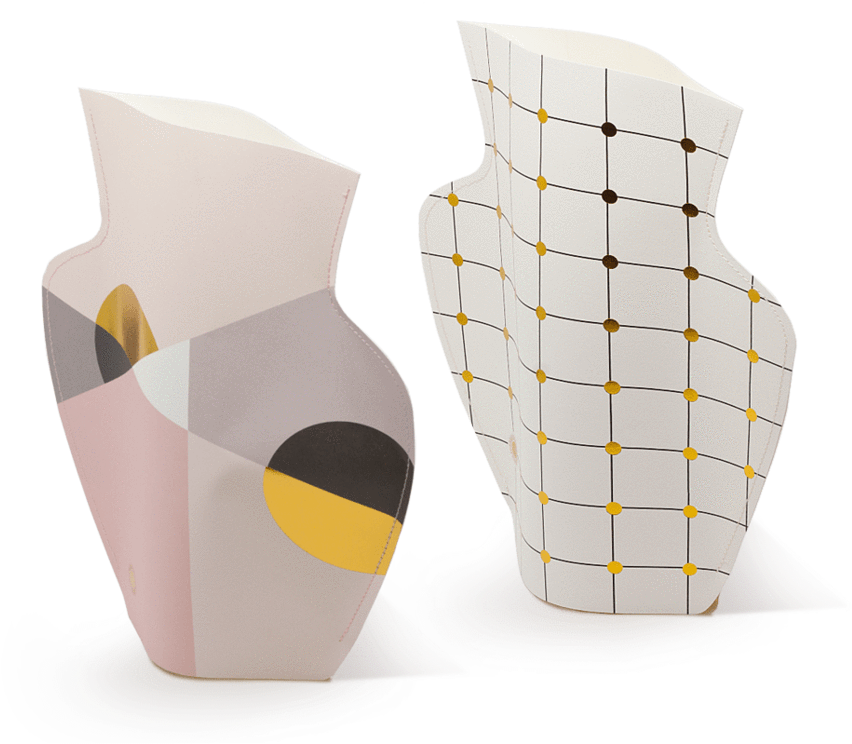 Paper Flower Vases By Octaevo - Vase Clipart (1024x838), Png Download