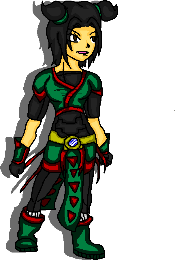 The Guards Took Momoko And The Girls To The Room And - Cartoon Clipart (725x1101), Png Download