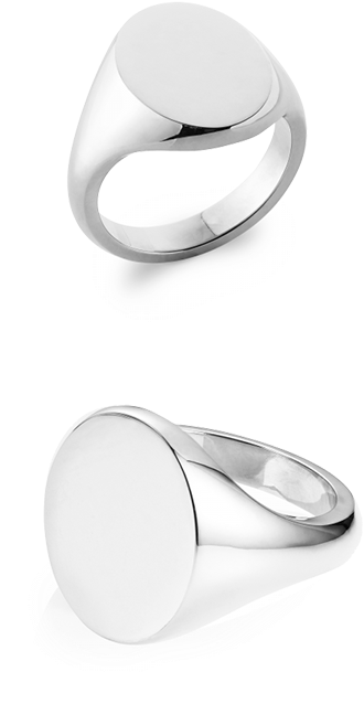 Silver Silver - Ring Clipart (448x830), Png Download