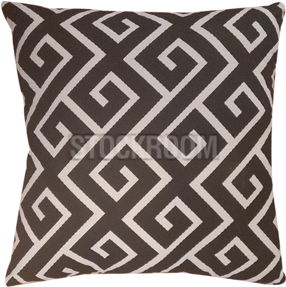 Geometric Pattern Cushion - Cushion Clipart (564x566), Png Download